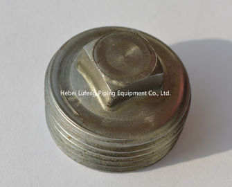 Forged High Pressure Pipe Fittings Threaded Square Head Plug Threaded