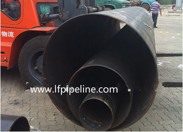 black spiral welded mild steel pipe