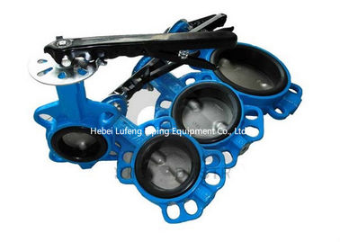 Trade Assurance cast iron LUG DN50 PN10 butterfly valve