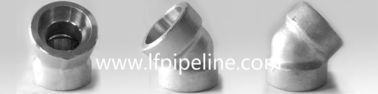 hdpe socket weld fitting/pe pipe 45 elbow